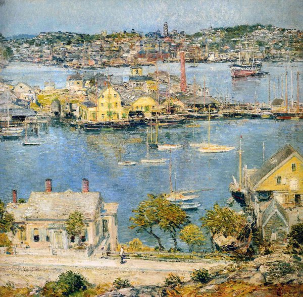 Childe Hassam Gloucester Harbor  Wandbild